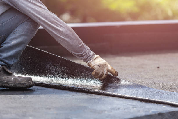 Professional Emergency Waterproofing technician working in Elkhart, IN